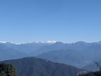 337) Doschula-Pass auf über 3.000m Höhe bei bester Sicht, Bhutan