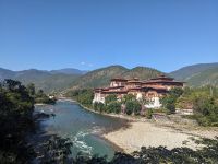 351) Dzong von Punakha - schönster des Landes, Bhutan