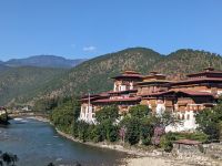 352) Dzong von Punakha - schönster des Landes, Bhutan