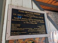 353) Dzong von Punakha - schönster des Landes, Bhutan