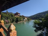 355) Dzong von Punakha - schönster des Landes, Bhutan