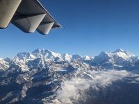 461) Mount Everest Flug - Blick auf den Mount Everest - von Kathmandu, Nepal