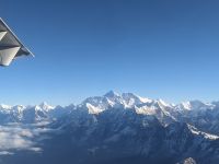 464) Mount Everest Flug - Blick auf den Mount Everest - von Kathmandu, Nepal