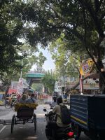 Rikschafahrt durch Pondicherry