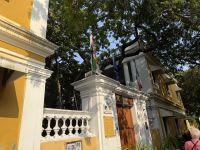 Rikschafahrt durch Pondicherry