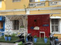 Rikschafahrt durch Pondicherry