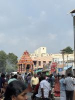 Vor dem Nataraja Tempel in Chidambaram