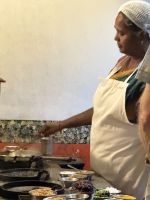  Kochdemonstration in Chettinadu