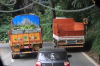 Fahrt von Ooty in die Berge 