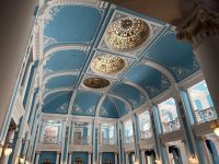 Mittagessen in einem Palasthotel