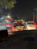 Taxifahrt durch Mumbai by night