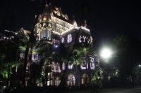 Taxifahrt durch Mumbai by night