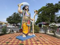 Bhawani als Teufel (Mahisasura) &ndash; &copy; Sabine Reckord (Eberhardt TRAVEL)