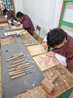 Besichtigung der Kunstakademie in Thimphu &ndash; &copy; Andrey Kulikov (Eberhardt TRAVEL)
