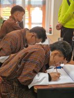 Besichtigung der Kunstakademie in Thimphu &ndash; &copy; Andrey Kulikov (Eberhardt TRAVEL)