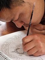 Besichtigung der Kunstakademie in Thimphu &ndash; &copy; Andrey Kulikov (Eberhardt TRAVEL)