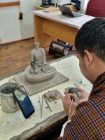 Besichtigung der Kunstakademie in Thimphu &ndash; &copy; Andrey Kulikov (Eberhardt TRAVEL)