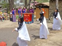 Folklore im Folk Heritage Museum Kawangjangsa, Thimphu &ndash; &copy; Andrey Kulikov (Eberhardt TRAVEL)