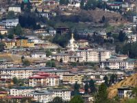 Blick auf Thimphu &ndash; &copy; Andrey Kulikov (Eberhardt TRAVEL)