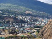 Blick auf Thimphu &ndash; &copy; Andrey Kulikov (Eberhardt TRAVEL)
