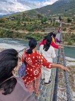 Hängebrücke über den Po Chhu &ndash; &copy; Andrey Kulikov (Eberhardt TRAVEL)