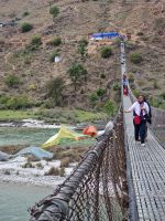 Hängebrücke über den Po Chhu &ndash; &copy; Andrey Kulikov (Eberhardt TRAVEL)