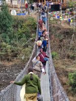 Hängebrücke über den Po Chhu &ndash; &copy; Andrey Kulikov (Eberhardt TRAVEL)