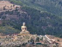 Thimphu, Blick auf die Buddha-Statue &ndash; &copy; Andrey Kulikov (Eberhardt TRAVEL)