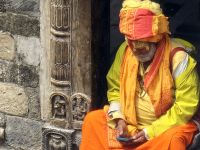 Besichtigung des Pashupatinath-Tempel-Komplexes, Sadhu &ndash; &copy; Andrey Kulikov (Eberhardt TRAVEL)