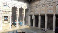 262 Fatehpur-Haveli: Malerei zeugt von einstiger Macht