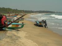 fischerboote in Mamallampuram
