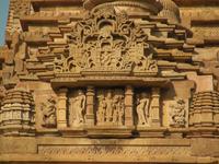 Steinmetzarbeiten in Khajuraho