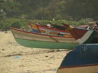 Fischerboote in Goa