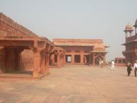 Großer Palasthof von Fatehpur Sikri