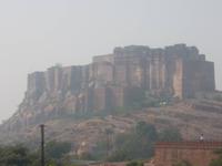 nie erobert: das Meherangarh-Fort überragt Jodhpur