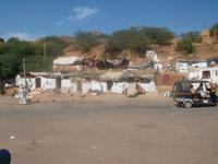 Armenviertel am Stadtrand von Jaisalmer
