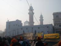Auf dem Weg zum Goldenen Tempel in Amritsar