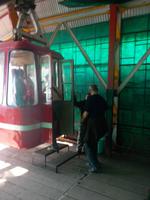 fast ist die Kabine voll