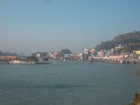 Blick über den Ganges bei Haridwar
