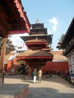 Tempel überall in Kathmandu