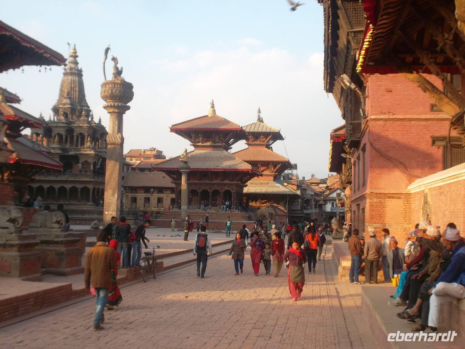 nicht der kleinste- manche halten den Durbar Square von Patan auch für den Schönsten