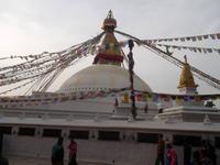 Die Stupa von Bodhnath ist die größte in Nepal