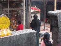 Die Opferzeremonie beginnt