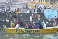 Die Ghats - die Badetreppen am Ganges