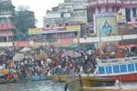 Heilige Stadt Varansi am Ganges