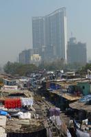 Dhobi Ghats - Wäscherei im Freien in Mumbai Indien