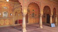 236 Bikaner - fürstliche Innenräume im Fort