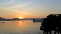 053 Udaipur, Sonnenuntergang über Pichola-See