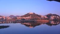 054 Udaipur, morgens am Pichola-See