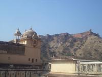Blick zum oberen Fort in Amber
